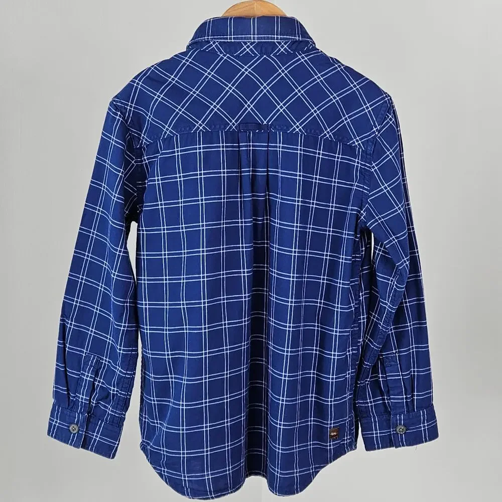 Boy's Long-Sleeve Blue Shirt Bundle | Ralph Lauren | Tea | Hatley PJs‎ | Size 8